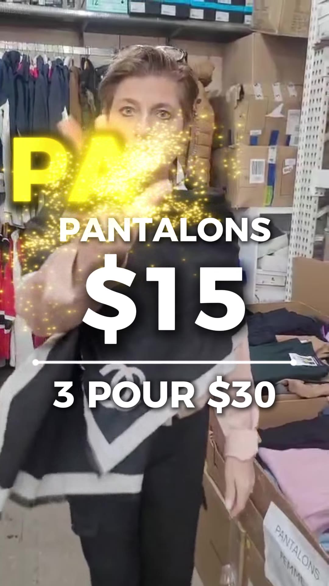 Pantalons homme et femme