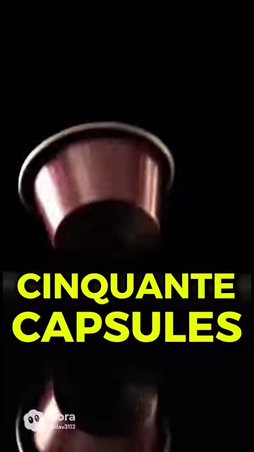 Boîte de 50 capsules de café Fortisimo