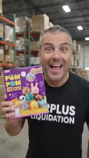 Ensemble créatif Pom Pom - 10 animaux à fabriquer