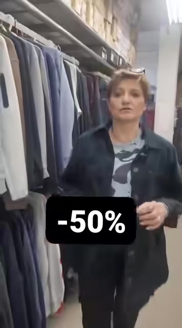 Vêtements de grande chaîne à -50%