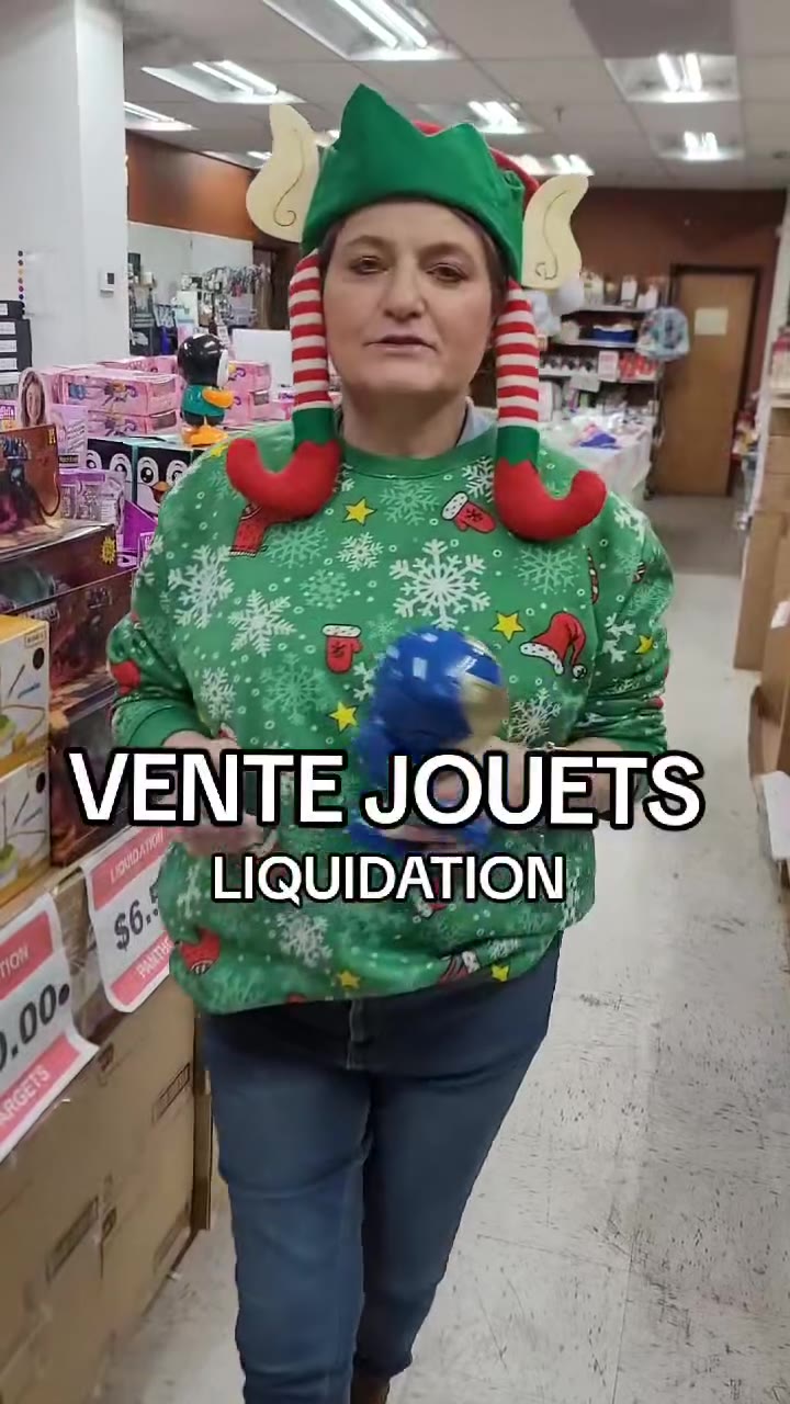 Vente monstre de jouets (voitures, robots, poupées, etc.)