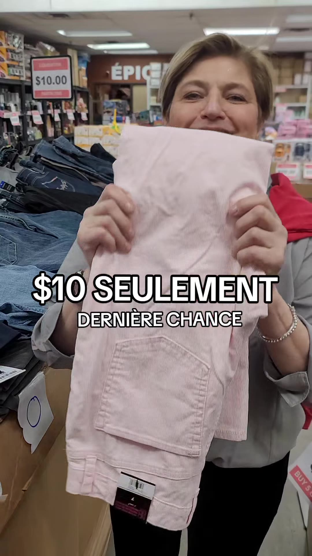 Pantalons en liquidation