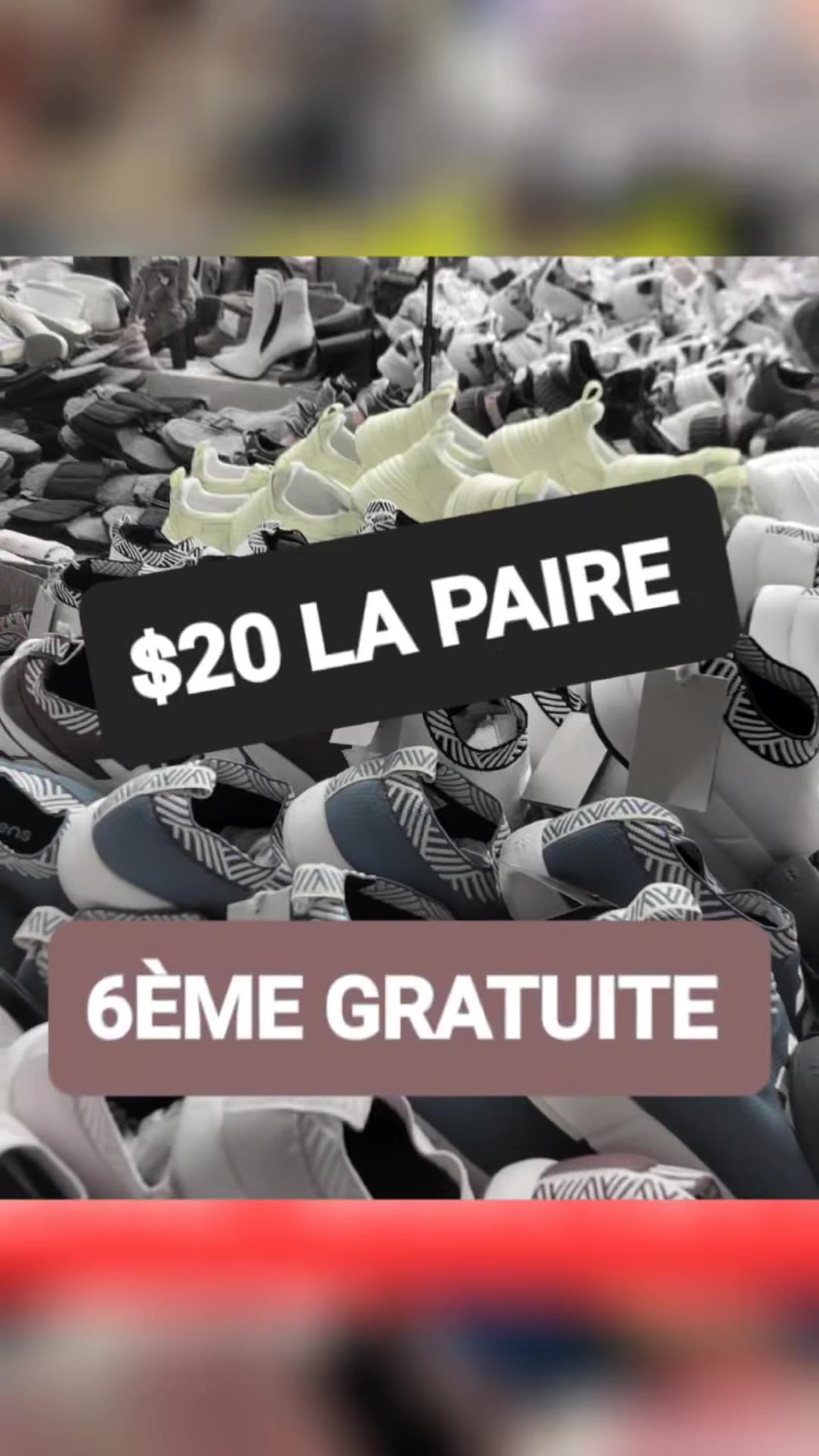 Liquidation de chaussures