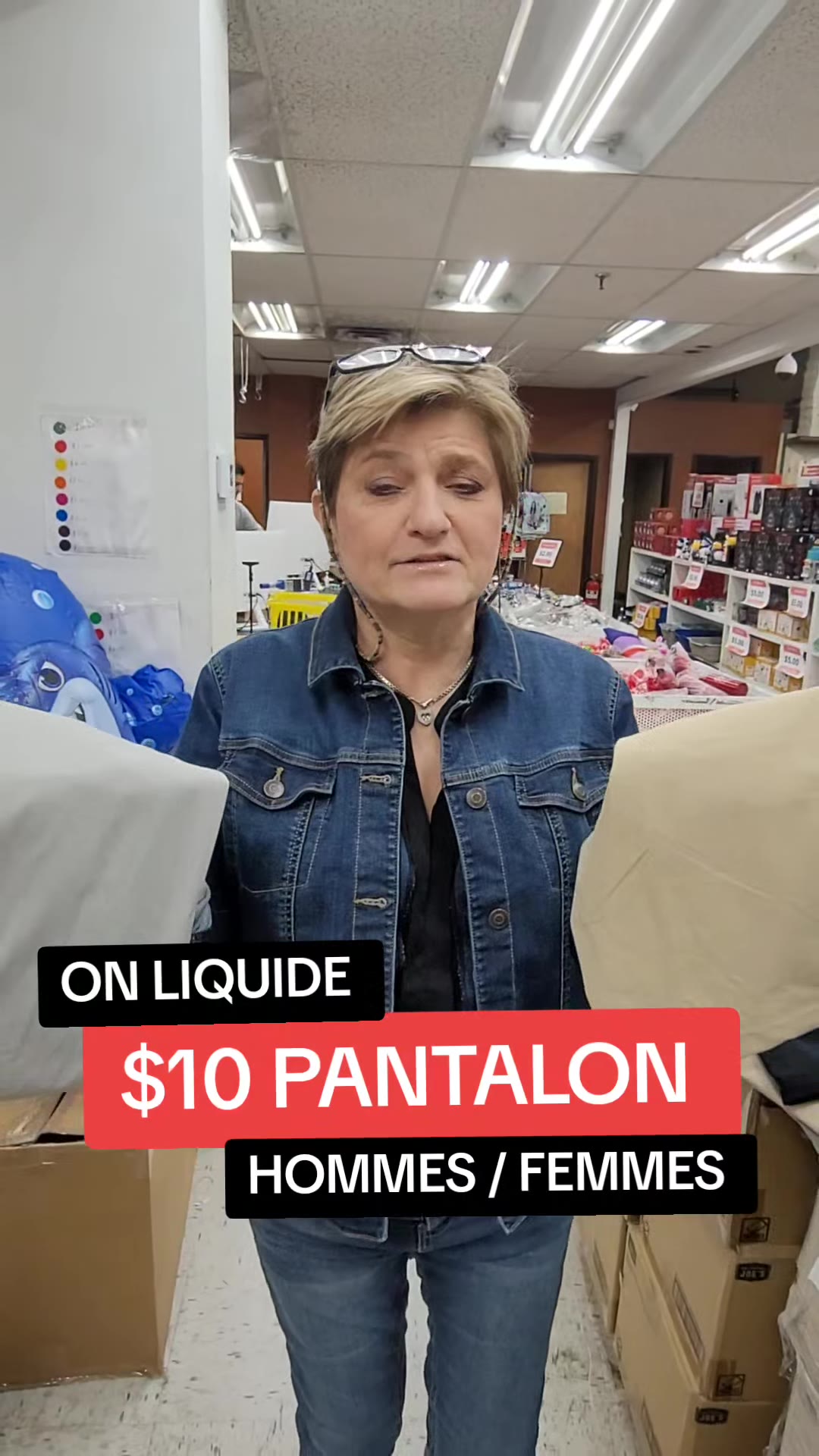 Pantalons de marques (Levi's, Adidas, etc.)