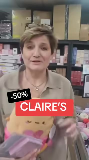 Tout Claire's à -50%
