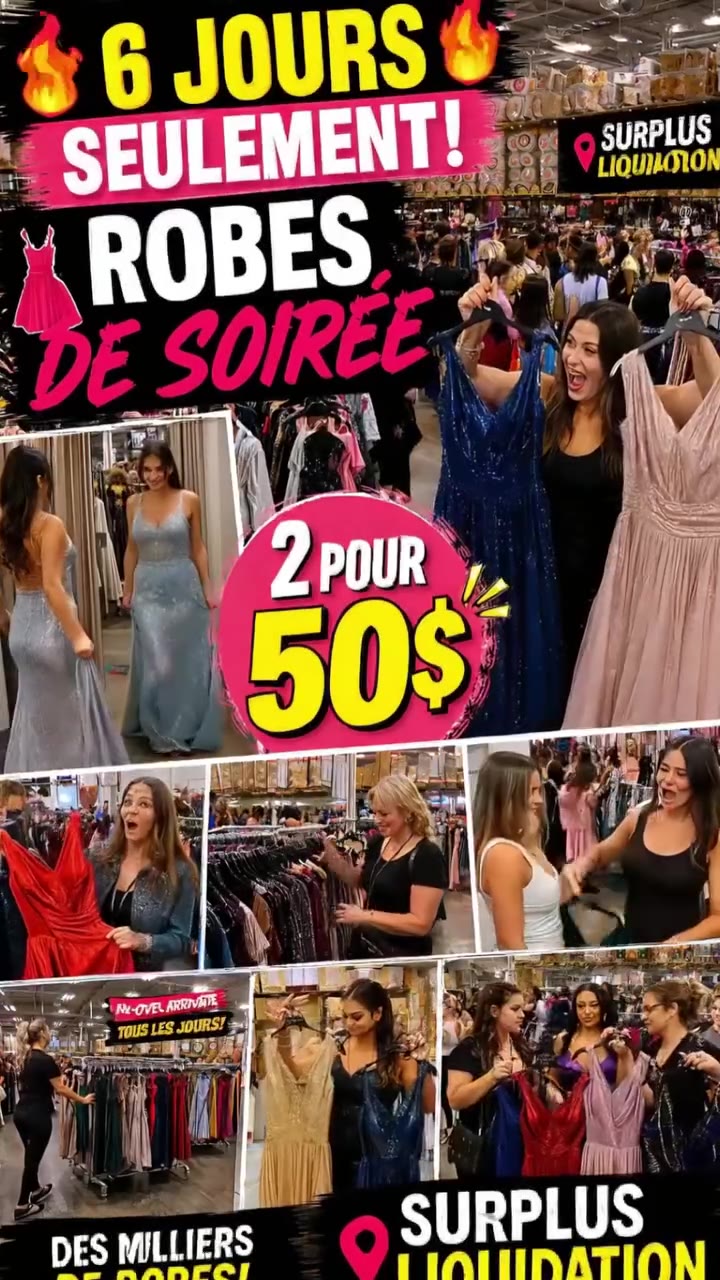 Robes de soirée - nouvel arrivage