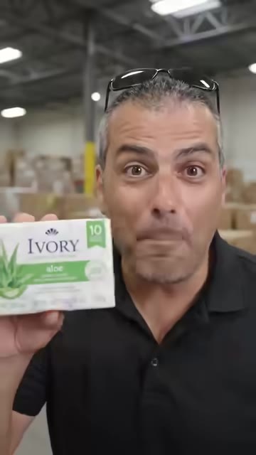 Savons Ivory à l'aloès (paquet de 10)