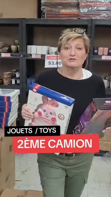 Nouvel arrivage de jouets