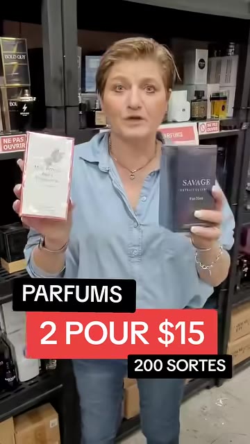 Parfums 100 ml (plus de 200 sortes)