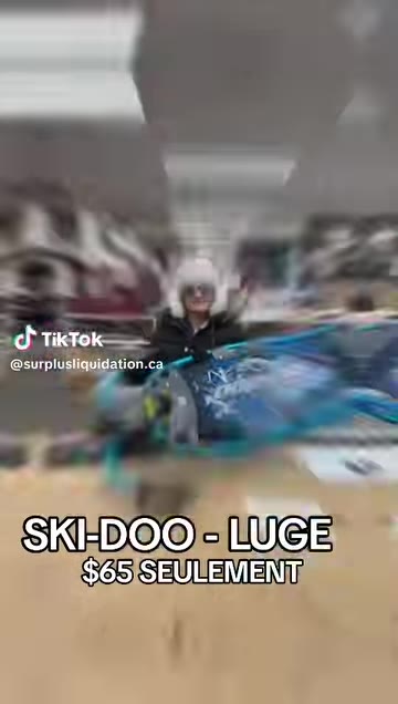 Ski-doo de glissade