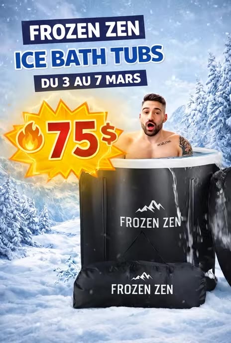 Bain de glace Frozen Zen