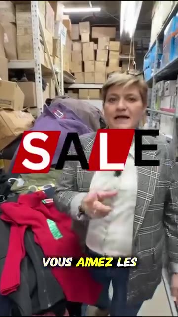 Liquidation d'hiver - vetements de grandes marques a 50% de rabais
