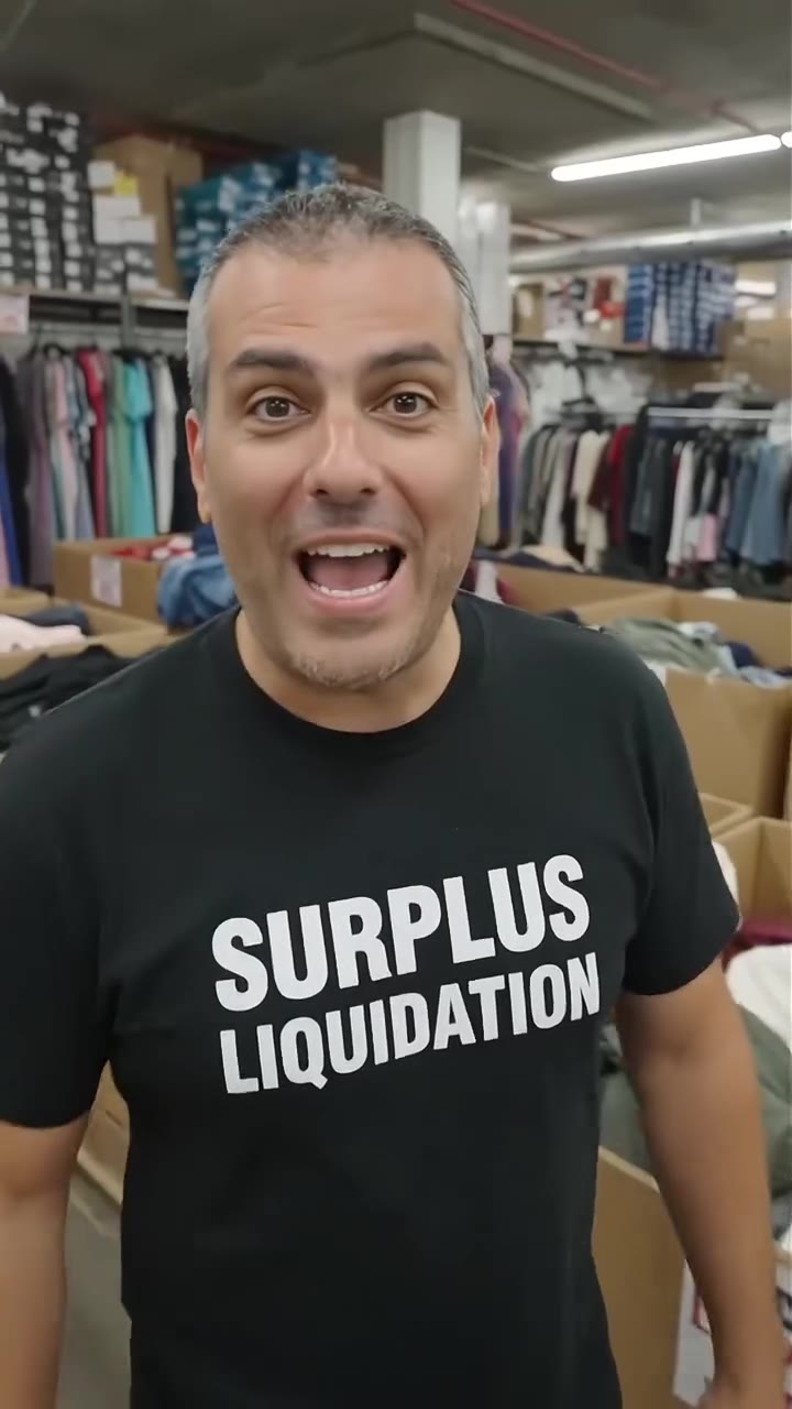 Liquidation finale vêtements Costco et Walmart