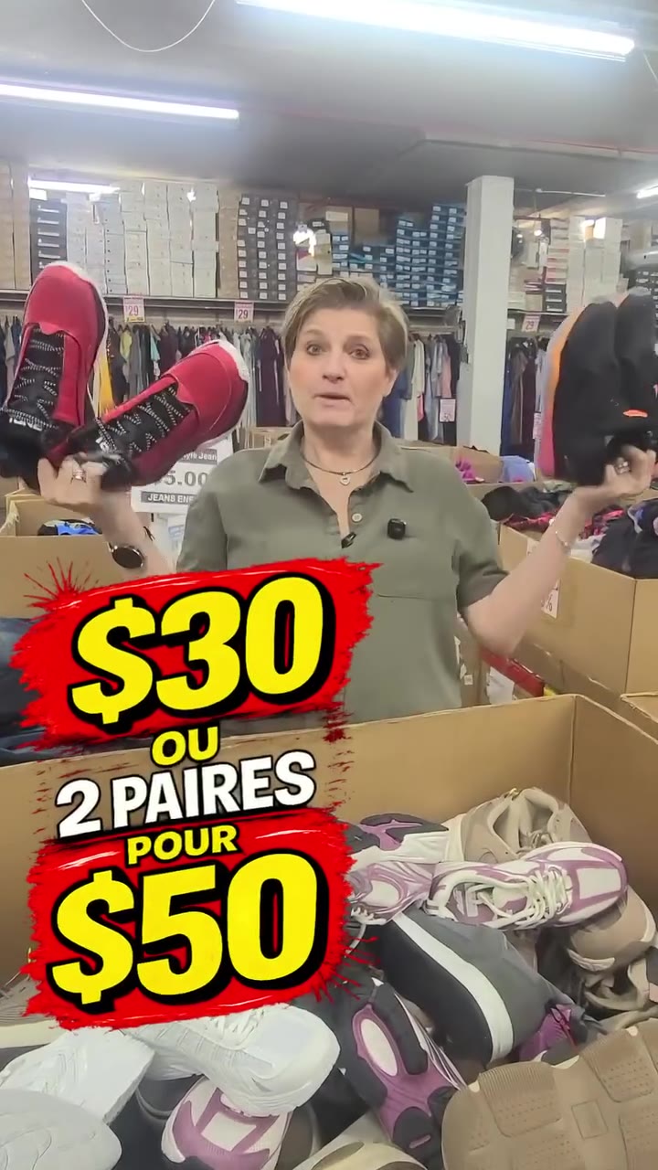 Souliers en promo