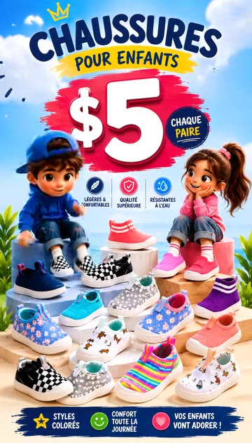 Chaussures pour enfants