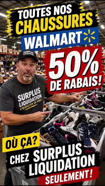Chaussures Walmart pour toute la famille