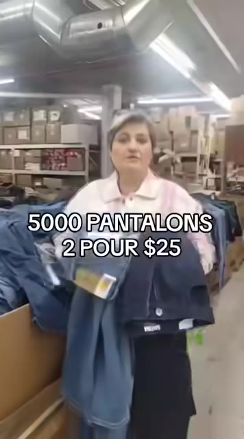 Pantalons variés (jeans, joggers, cargo, chinos)