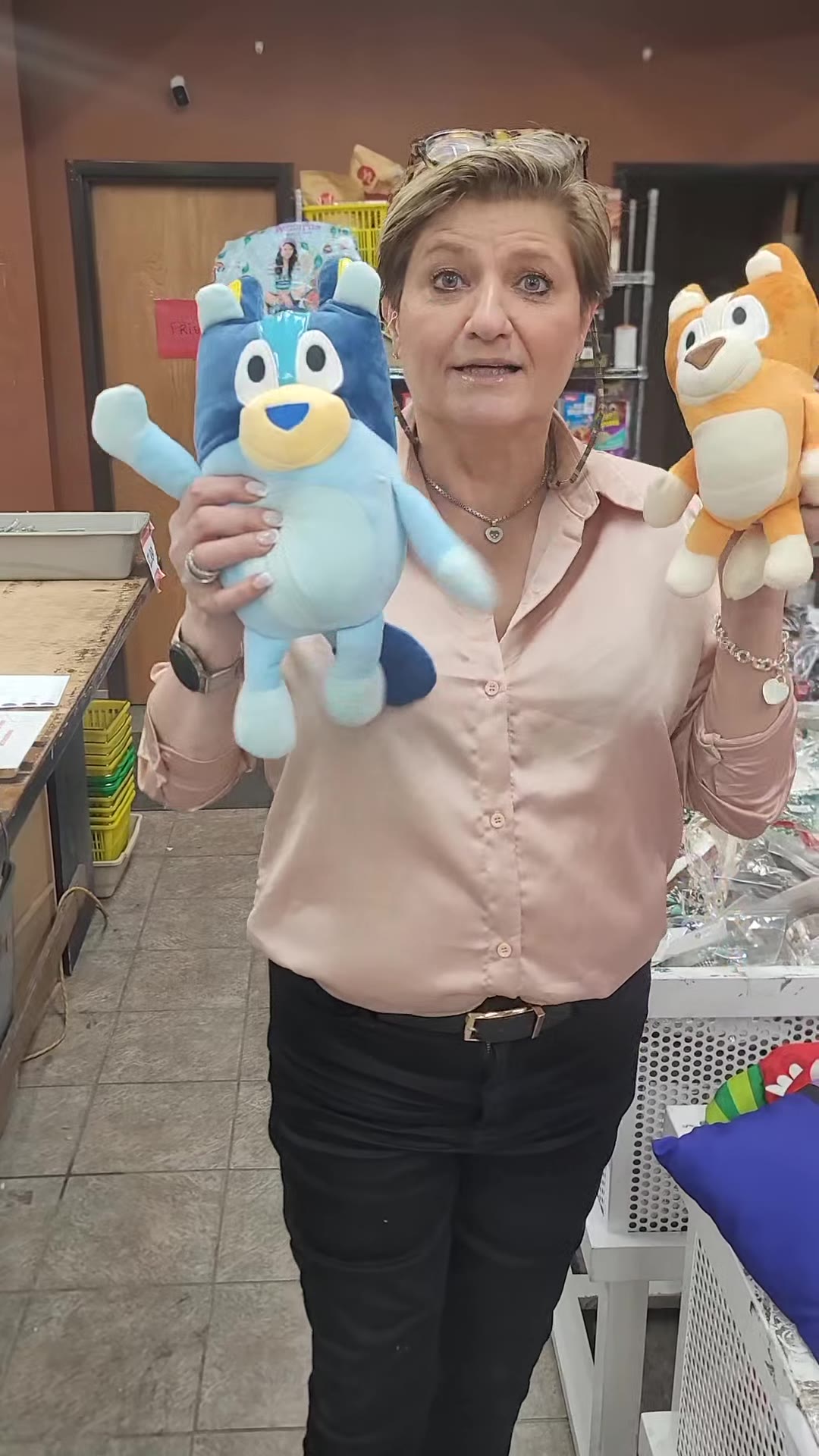 Peluches variées
