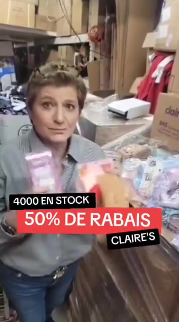 Arrivage accessoires Claire's a moitie prix