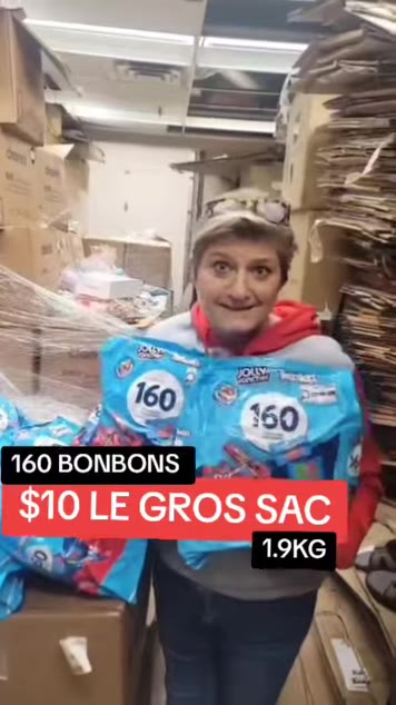 Gros sac de bonbons 1.9 kg