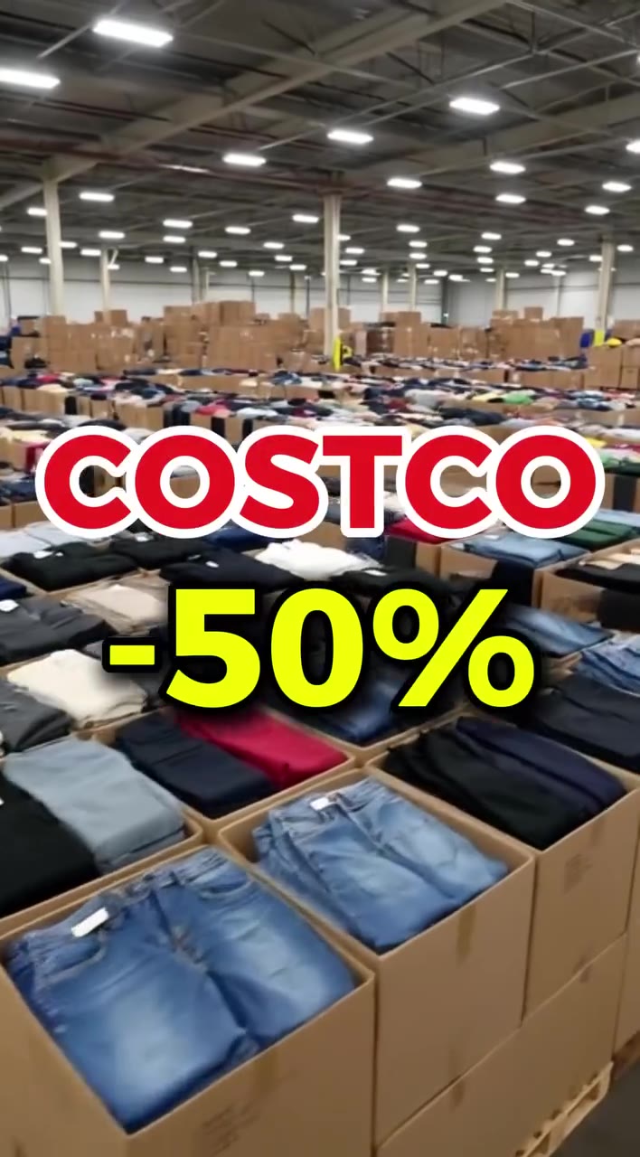 Arrivage massif de vêtements