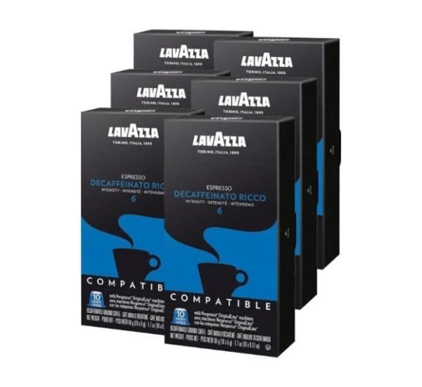 60 Units - Lavazza Decaffeinato Nespresso Capsules