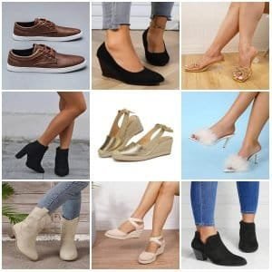 19 Units of Mixed Shoes