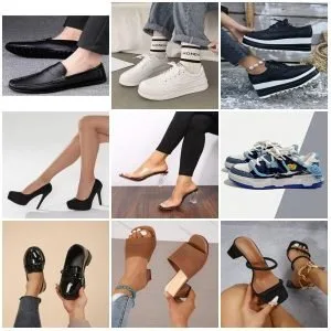 18 Units of Mixed Shoes