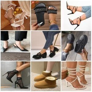 21 Units of Mixed Shoes