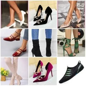 19 Units of Mixed Shoes