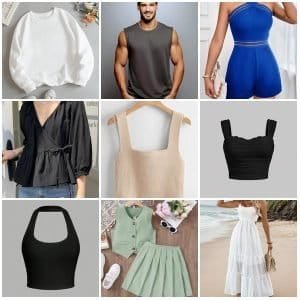 68 Units of Mixed Clothing