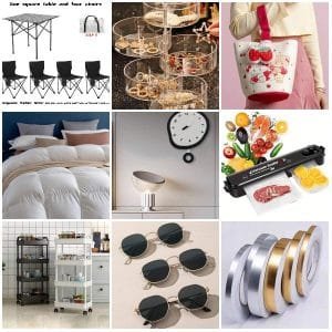 17 Units of Mixed Items