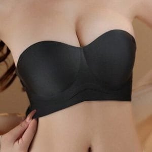 1Pc Women's Bra With 3-Row Hooks & Detachable Shoulder Straps