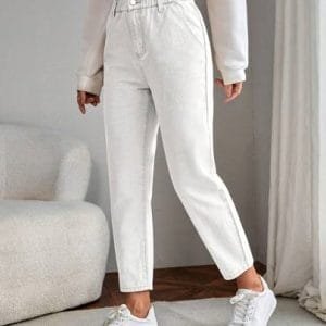 High Waist Mom Fit Jeans