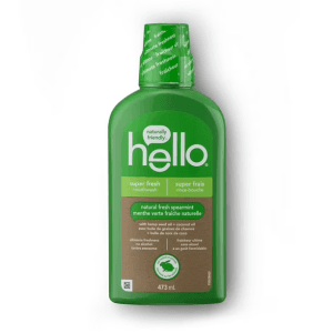 hello super fresh mouthwash, 473mL