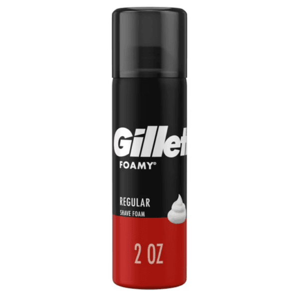 Gillette Foamy Classic Shave Foam for Men Original Scent, 2oz
