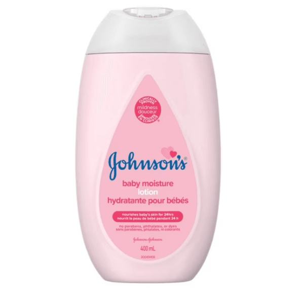 Johnsons Baby Lotion - Coconut Oil Body Moisturizer - Dry Skin - Baby Skin Care Product, Fragrance Free, 400 mL