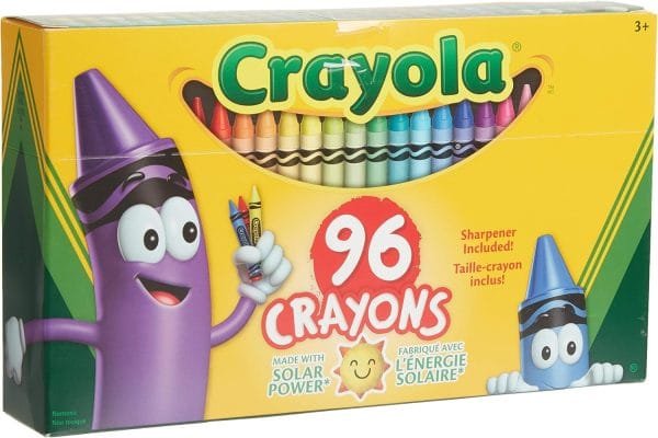 Crayola Standard Crayon Set, Big Box of 96
