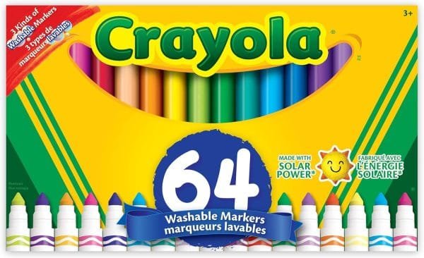 Crayola 64 ct. Ultra-Clean Washable Markers