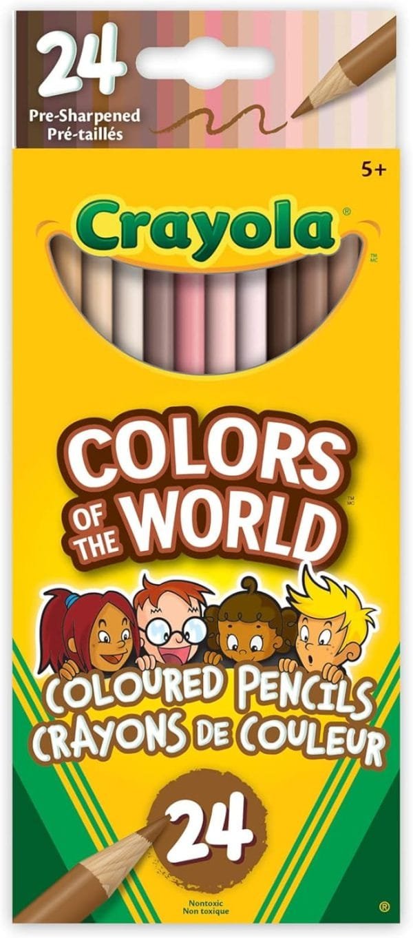 Crayola Pencils, Color of The World, 24 Count