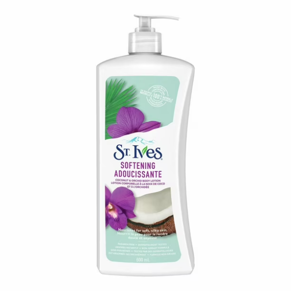 St Ives Coconut Milk & Orchid Softening Body Lotion, 600ml Body Lotion