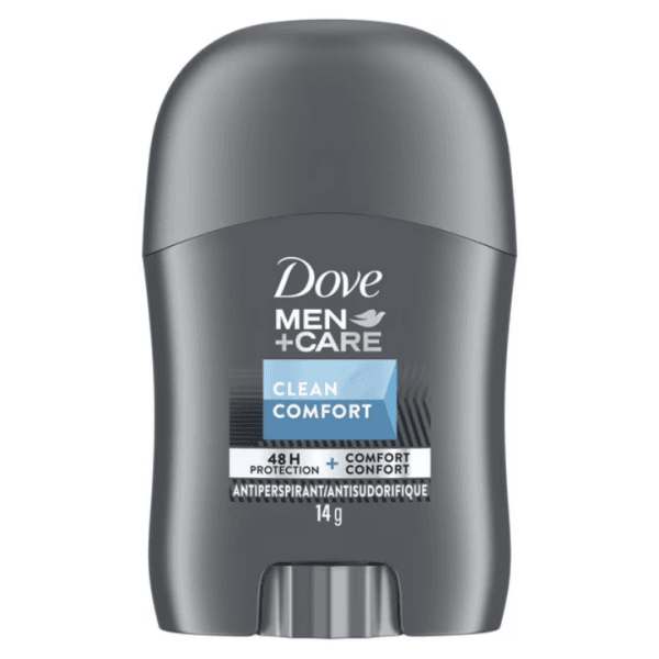 Dove Men+Care with 1/4 Moisturizers and Vitamin E Travel-Size 72h Antiperspirant, 14 g Antiperspirant