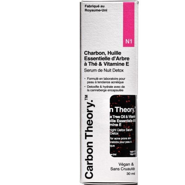 Carbon Theory Charcoal & Tea Tree Oil + Vitamin E