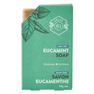 Eucamint Natural Bar Soap | 110g, Crate61 Eucamint
