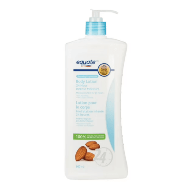 Equate Restoring 24 Hour Intense Moisture Body Lotion, 600 mL