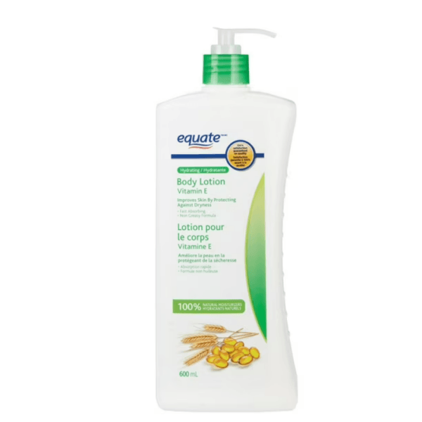 Equate Hydrating Vitamin E Body Lotion, 600 mL