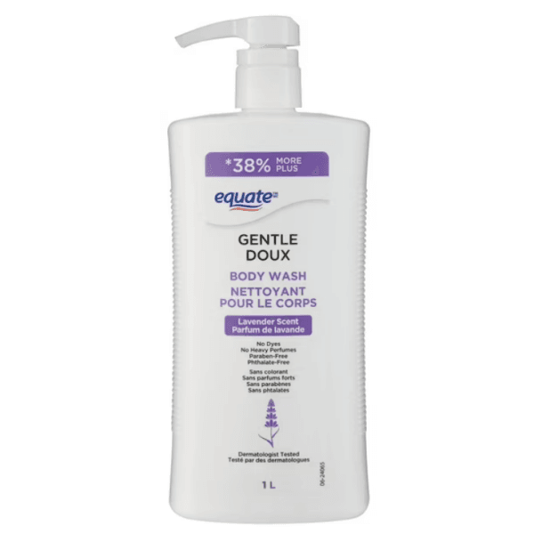 Equate Lavender Body Wash, 1L