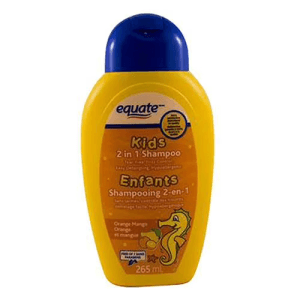 Equate Kids 2 in 1 Mango Shampoo & Conditioner, 265ML