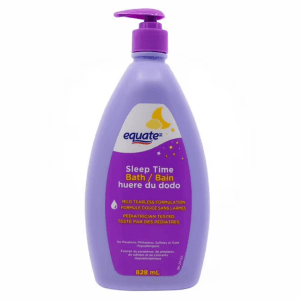 Equate Sleep Time Bath, Volume 828 ml