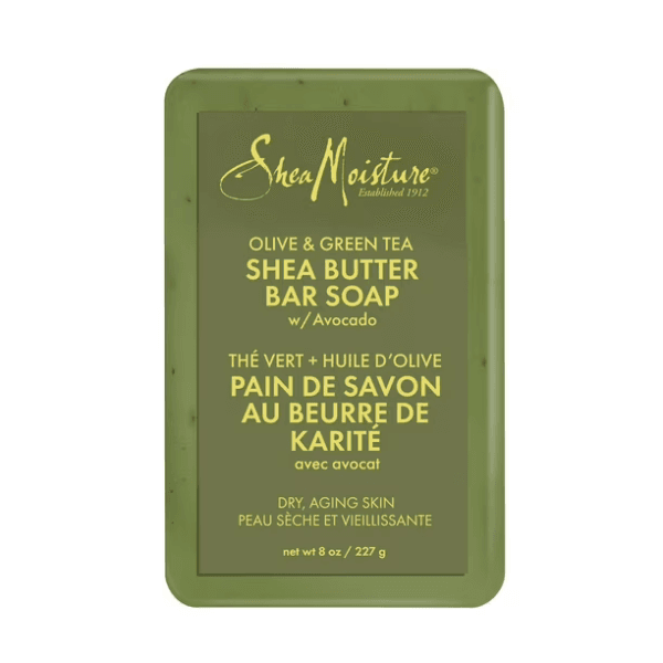 SheaMoisture Olive and Green Tea Bar Soap, 227 g